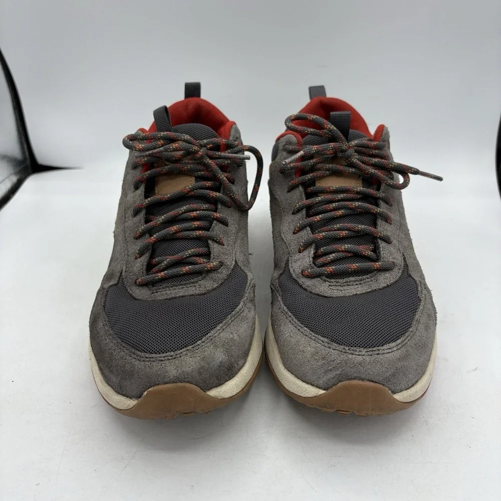 Columbia Hiking Shoes Mens Size 9.5 Pivot Mid Gray Camp Trail Leather